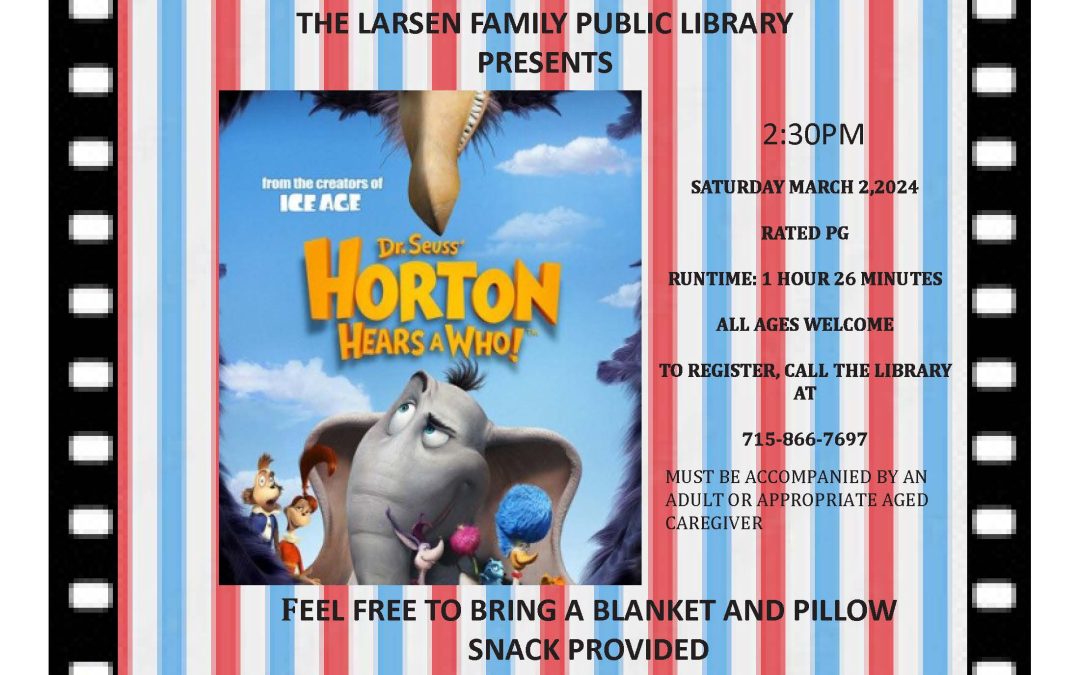 SIGN-UP FOR MOVIE DAY AT THE LIBRARY